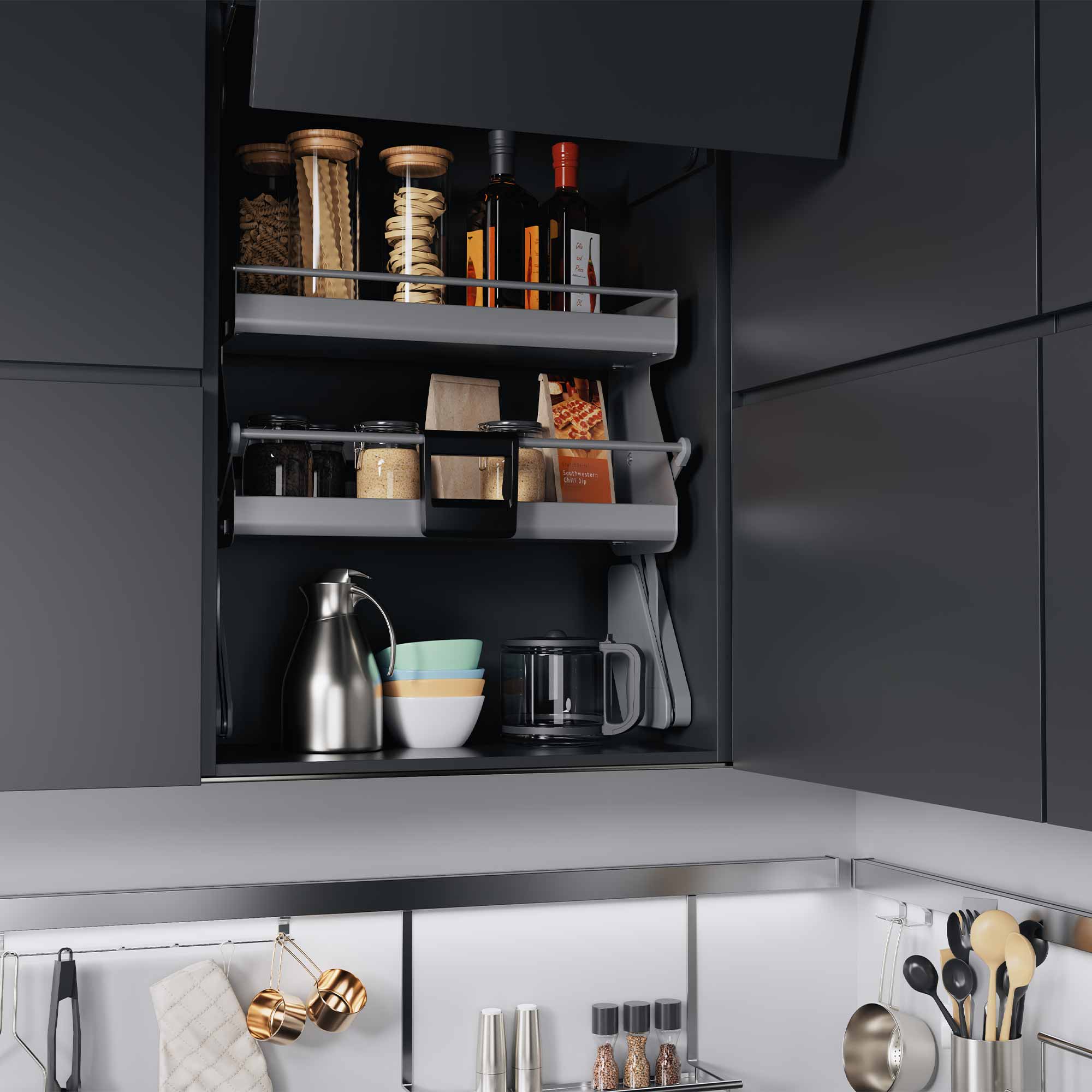 iMove 60er double - Auszugsystem für den Hängeschrank - Image 5